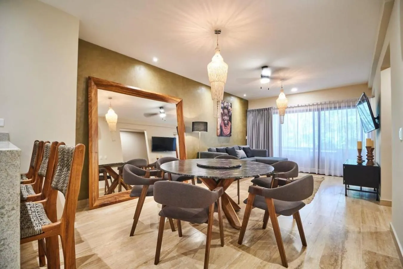 Luxury 2Bd Rooftop Pool Jacuzzi Gym Sauna Y More Tulum Appartement